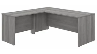 L Shaped Desk Shells Bush Furniture 72in W x 30in D L-Shaped Desk with 42in W Return