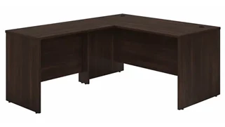 L Shaped Desks Bush Furniture 60in W x 30in D L-Shaped Desk with 42in W Return