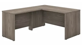 L Shaped Desk Shells Bush Furnishings 60in W x 30in D L-Shaped Desk with 42in W Return