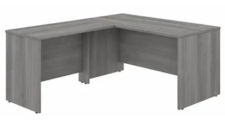 L Shaped Desk Shells Bush Furniture 60in W x 30in D L-Shaped Desk with 42in W Return