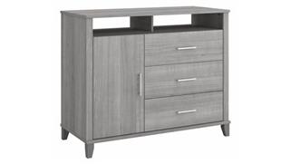 Dressers Bush Furniture 3 Drawer Dresser and Bedroom TV Stand