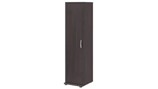 Tall Storage Cabinets Bush Tall Narrow Storage Cabinet with Door and Shelves