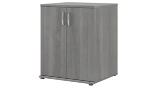 Storage Cabinets Bush Floor Storage Cabinet with Doors and Shelves