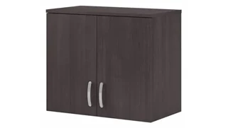 Low Storage Cabinets Bush Furnishings Wall Cabinet with Doors and Shelves
