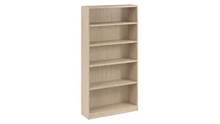 Standard Bookcases Bush Furnishings Tall 5 Shelf Bookcase