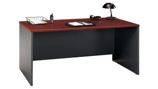 Stand-Alone Desk Shells Bush Furnishings 66in W x 30in D Office Desk