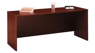 Stand-Alone Desk Shells Bush Furnishings 72in W x 24in D Credenza Desk