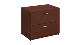 Lateral File Cabinets Bush Furniture 2 Drawer Lateral File - Fully Assembled