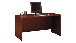 Stand-Alone Desk Shells Bush Furnishings 60in W x 24in D Credenza Desk