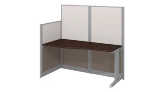 Cubicles Bush Furniture 65in W x 33in D Straight Cubicle Desk