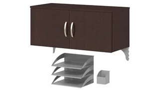 Storage Cabinets Bush Furniture Storage Cabinet with Accessories