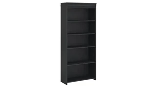 Standard Bookcases Bush Furniture 5 Shelf Bookcase