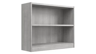 Low Bookcases Bush Furnishings Small 2 Shelf Bookcase