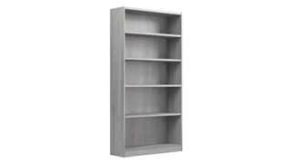 Standard Bookcases Bush Furnishings Tall 5 Shelf Bookcase