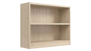 Low Bookcases Bush Furnishings Small 2 Shelf Bookcase