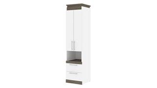 Storage Cabinets Bestar Office Furniture 20in W Storage Cabinet with Pull-Out Shelf