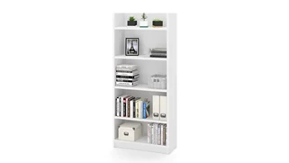 Standard Bookcases Bestar 5 Shelf Bookcase