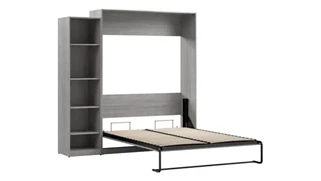 Murphy Beds - Queen Bestar Office Furniture 85in W Queen Murphy Bed with Closet Organizer