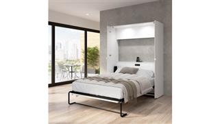 Murphy Beds - Full Bestar Office Furniture 61in W Full Murphy Bed