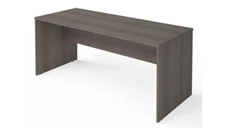 Stand-Alone Desk Shells Bestar 72in W Desk Shell