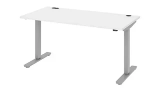 Standing Desks - Electronically Adjustable Bestar 60in W x 30in D Standing Desk