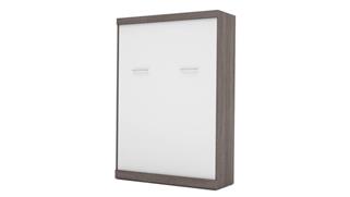 Murphy Beds - Full Bestar Office Furniture 59in W Full Murphy Wall Bed