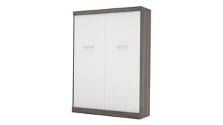 Murphy Beds - Queen Bestar Office Furniture 65in W Queen Murphy Bed