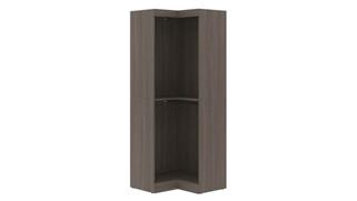 Storage Cabinets Bestar Office Furniture 33in W Corner Closet Organizer