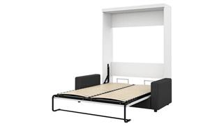 Murphy Beds - Queen Bestar Office Furniture 78in W Queen Murphy Bed and Sofa