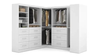 Storage Cabinets Bestar Office Furniture 100in Optimum Kit
