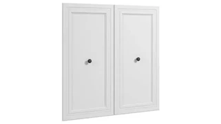 Bookcase Shelves, Doors & Parts Bestar Office Furniture 36in W Closet Organizer Doors (Set of 2)