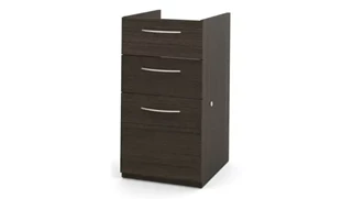 Vertical File Cabinets Bestar 16in W 3 Drawer Vertical File Pedestal