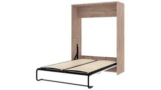 Murphy Beds - Full Bestar Office Furniture 60in W Full Murphy Bed