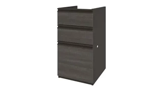 Vertical File Cabinets Bestar 3 Drawer Pedestal