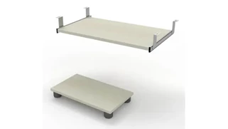 Desk Keyboard Trays Bestar Keyboard Shelf and CPU Platform