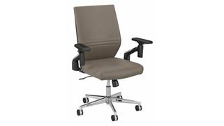 Office Chairs Bush Furniture Mid Back Leather Office Chair