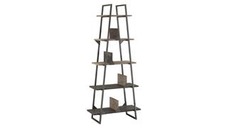 Bookcases Bush Furniture A-Frame Bookshelf