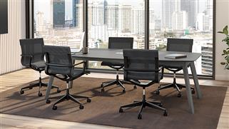 Conference Tables Office Source Furniture 8ft Boat Shaped Conference Table