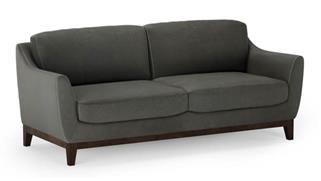 Reception Seating Office Source Sofa with Wood Legs