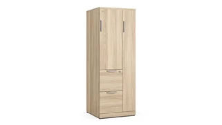 Tall Storage Cabinets Office Source Furniture Wardrobe Storage Combo Unit