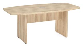 Conference Tables Office Source 6ft Boat Shaped Conference Table