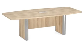 Conference Tables Office Source Furniture 8ft Boat Shaped Elliptical Base Conference Table