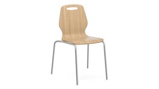 Chairs Office Source Hourglass Bentwood Standard Height Cafe Chair (Set of 2)