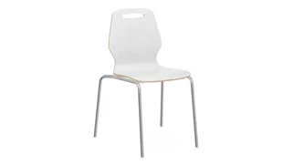 Stackable Meeting Chairs Office Source Hourglass Bentwood Standard Height Cafe Chair (Set of 2)