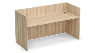 Stand-Alone Desk Shells Office Source Furniture 71in x 30in x 40.5"H Cubical Desk