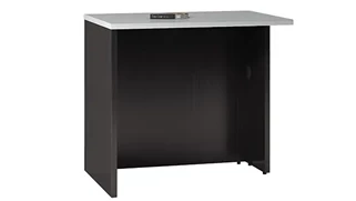 Reception Stand-Alone Desk Office Source Furniture Reversible ADA Return