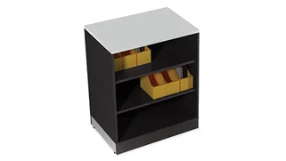 Low Bookcases Office Source 3 Shelf Bookcase