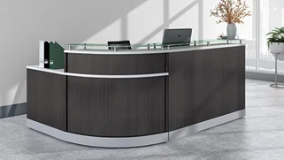 Reception Desks - L Shaped Office Source Furniture L-Shaped Reception Desk