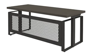 Standing Desks - Electronically Adjustable Office Source Furniture 6ft x 30in Height Adjustable Desk