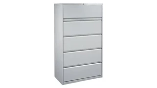 Lateral File Cabinets Office Source 36in W  5 Drawer Lateral File